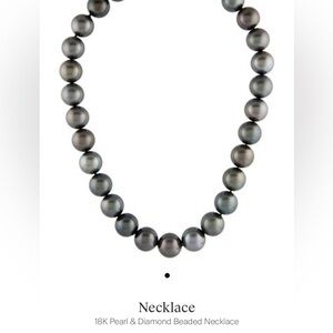 Necklace, Diamond pearl